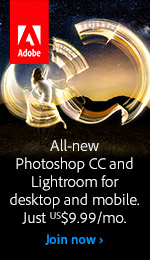 Get an amazing deal on Adobe Lightroom and Photoshop CC